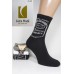 Стрейчевые мужские носки для тенниса CALZE MODA высокие Арт.: 9153-3 / Jack Daniel`s /