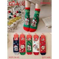 Стрейчеві жіночі шкарпетки / Новий рік / DMDBS високі Арт.: BM6326