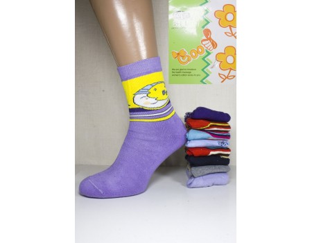 Подростковые махровые носки BFL Goo высокие Арт: N011 / Упаковка 12 пар /