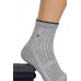 Стрейчевые спортивные мужские носки KARDESLER средней длины Арт.: 1303-7 / Резинка рубчик + рисунок /