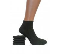 Стрейчевые бамбуковые мужские носки в сеточку Z&N Necosocks короткие Арт.: 9082 / Черный /