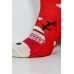Стрейчевые женские новогодние носки GNG высокие Арт.: B8812-2