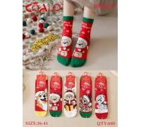 Стрейчевые женские носки / Новый год / DMDBS высокие Арт.: BM6323