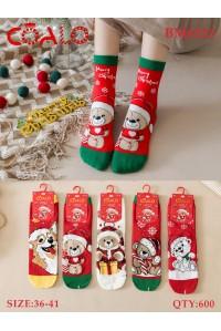 Стрейчевые женские носки / Новый год / DMDBS высокие Арт.: BM6323