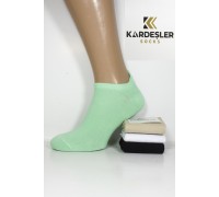 Стрейчевые женские носки KARDESLER короткие Арт.: 7707 / Упаковка 12 пар /