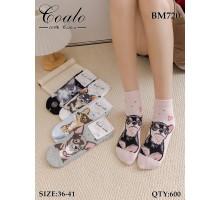 Стрейчевые женские носки Coalo средней высоты Арт.: BM720