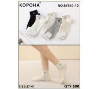 Стрейчеві жіночі шкарпетки КОРОНА, укорочені, Арт.: BY840-10