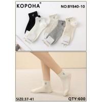 Стрейчевые женские носки КОРОНА укороченные Арт.: BY840-10