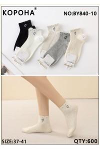 Стрейчеві жіночі шкарпетки КОРОНА, укорочені, Арт.: BY840-10