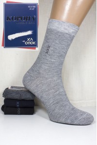 Стрейчевые мужские носки КОРОНА высокие Арт.: A1060 / Ассорти /