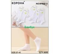 Бамбуковые женские носки КОРОНА укороченные Арт.: BY826-2