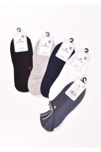 Стрейчевые мужские носки в сеточку КОРОНА ультракороткие Арт.: AY108-8