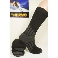 Полушерстяные махровые мужские гольфы СТИЛЬ ЛЮКС THERMO высокие Арт.: М30-992* / Упаковка 6 пар /