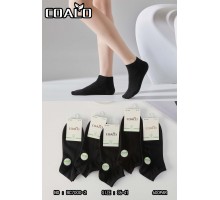 Бамбуковые женские носки Coalo короткие Арт.: BC7000-2 / Черный /