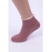 Стрейчевые женские носки в рубчик с рюшами ШУГУАН укороченные Арт.: B2619
