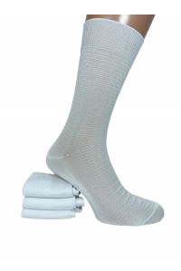 Шелковые мужские носки в сеточку TUBA высокие Арт.: 5161