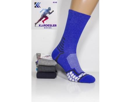 Стрейчевые мужские носки для тенниса KARDESLER высокие Арт.: 1229
