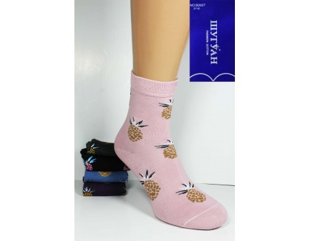 Стрейчевые женские носки ШУГУАН средней высоты Арт.: B2627