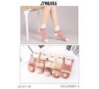 Стрейчеві жіночі шкарпетки ЛЮБОВЬ середньої висоти Арт.: LB1801-5