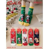 Стрейчевые женские носки / Новый год / DMDBS высокие Арт.: BM6325