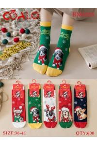 Стрейчевые женские носки / Новый год / DMDBS высокие Арт.: BM6325