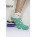 Хлопковые женские носки 3D ушки MARJINAL короткие Арт.: 3756-2 / Упаковка 12 пар /
