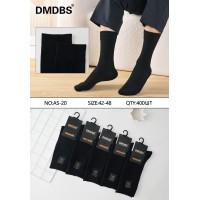 Хлопковые мужские носки DMDBS высокие Арт.: AS20 / Черный /