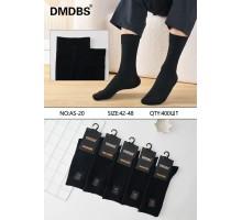 Хлопковые мужские носки DMDBS высокие Арт.: AS20 / Черный /