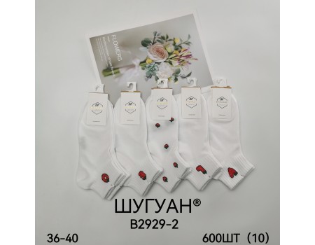Стрейчевые женские носки в сеточку ШУГУАН короткие Арт.: B2929-2