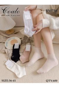 Стрейчеві жіночі шкарпетки Coalo короткі Арт.: BM730