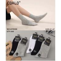 Стрейчевые мужские носки Coalo средней высоты Арт.: AY9500 / Ассорти цветов /