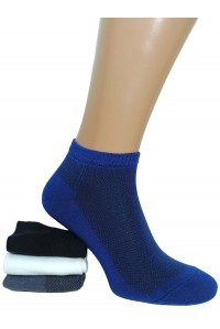 Стрейчевые мужские носки в сеточку MONTEKS Socks укороченные Арт.: 87415YS