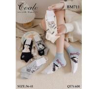 Стрейчеві жіночі шкарпетки Coalo короткі Арт.: BM711