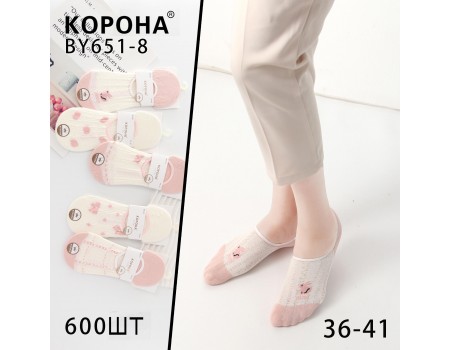 Стрейчевые женские следы КОРОНА Арт.: BY651-8