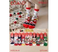 Стрейчевые женские носки / Новый год / DMDBS высокие Арт.: BM6327