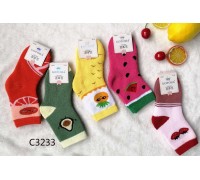 Детские махровые носки КОРОНА высокие Арт.: С3233 / Упаковка 10 пар /