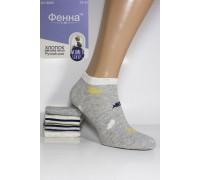 Стрейчевые женские носки Фенна короткие Арт.: GH-B061 / Упаковка 10 пар /