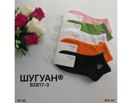 Стрейчевые женские носки ШУГУАН короткие Арт.: B2817-3