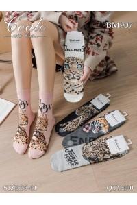 Стрейчеві жіночі шкарпетки Coalo високі Арт.: BM907