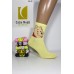 Стрейчевые женские носки для тенниса CALZE MODA высокие Арт.: 9153-1 / Пикачу + Панда + Винни Пух /