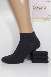 Стрейчевые женские носки ЗОЛОТО средней длины Арт.: Y301-1