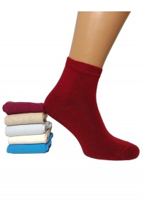 Стрейчевые женские носки KARDESLER средней высоты Арт.: 1228S / Однотонные /