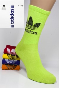 Стрейчевые мужские носки для тенниса ADIDAS высокие Арт.: 0039