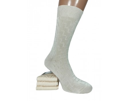 Шелковые мужские носки CARABELLI высокие Арт.: 0212