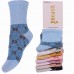 Стрейчевые детские носки на компрессионной резинке КОРОНА средней высоты Арт.: BY303-1