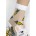 Стрейчевые женские носки на французской микросетке KARDESLER средней длины Арт.: 3028-1 / Заяц /