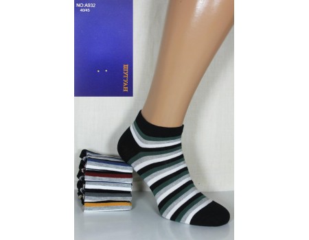 Стрейчевые мужские носки укороченные ШУГУАН Арт.: A932-1