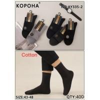 Стрейчеві чоловічі шкарпетки КОРОНА середньої висоти Арт.: AY335-2