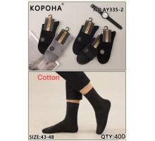 Стрейчеві чоловічі шкарпетки КОРОНА середньої висоти Арт.: AY335-2