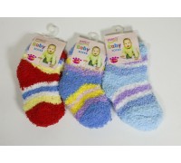 Махровые детские носки Шугуан средней высоты Арт.: 3008 / Baby Socks / Упаковка 12 пар /